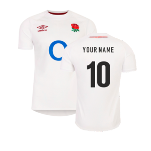 2023-2024 England Rugby Home Shirt (Your Name)