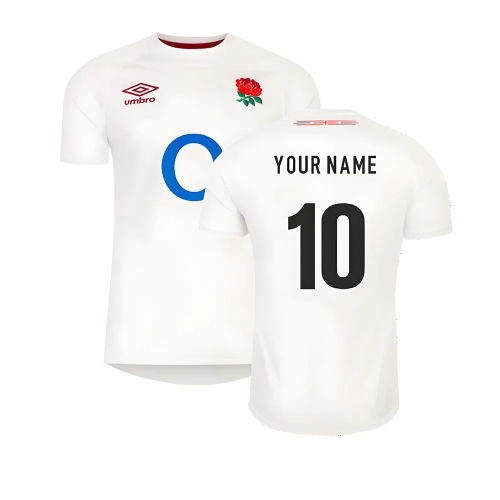 2023-2024 England Rugby Home Shirt (Your Name)