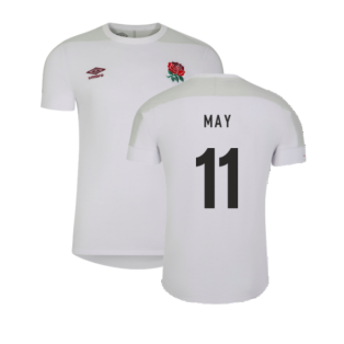 2023-2024 England Rugby Presentation Tee (White) (May 11)