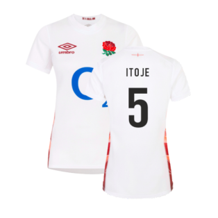 2023-2024 England Rugby Red Roses Rugby Jersey (Ladies) (Itoje 5)