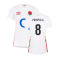 2023-2024 England Rugby Red Roses Rugby Jersey (Ladies) (Vunipola 8)