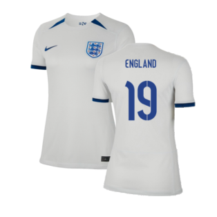 2023-2024 England WWC Home Shirt (Ladies) (ENGLAND 19)