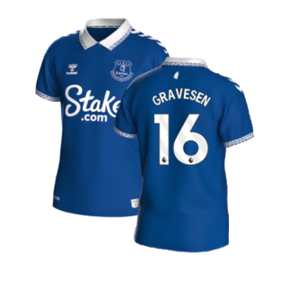 2023-2024 Everton Home Shirt (GRAVESEN 16)