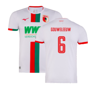 2023-2024 FC Augsburg Home Shirt (Gouweleeuw 6)