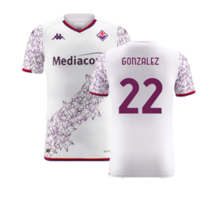 2023-2024 Fiorentina Authentic Pro Away Shirt (Gonzalez 22)