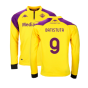 2023-2024 Fiorentina Half Zip Training Top (Yellow) (Batistuta 9)