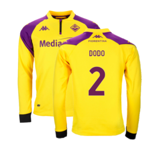 2023-2024 Fiorentina Half Zip Training Top (Yellow) (Dodo 2)