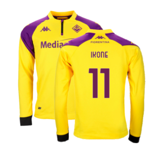 2023-2024 Fiorentina Half Zip Training Top (Yellow) (Ikone 11)