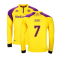 2023-2024 Fiorentina Half Zip Training Top (Yellow) (Jovic 7)