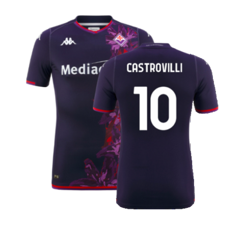 2023-2024 Fiorentina Kombat Pro Third Jersey (Castrovilli 10)