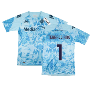 2023-2024 Fiorentina Pre-Match Shirt (Blue) (Terracciano 1)