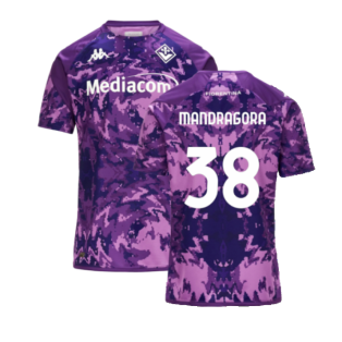 2023-2024 Fiorentina Pre-Match Shirt (Violet) (Mandragora 38)