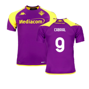 2023-2024 Fiorentina Training Shirt (Purple) (Cabral 9)