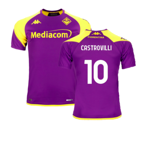 2023-2024 Fiorentina Training Shirt (Purple) (Castrovilli 10)