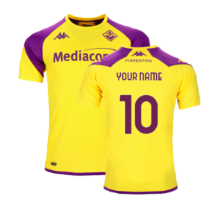 2023-2024 Fiorentina Training Shirt (Yellow) (Your Name)