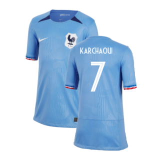 2023-2024 France Home Shirt (Kids) (Karchaoui 7)
