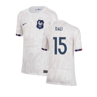 2023-2024 France WWC Away Shirt (Kids) (Dali 15)