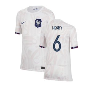 2023-2024 France WWC Away Shirt (Kids) (Henry 6)