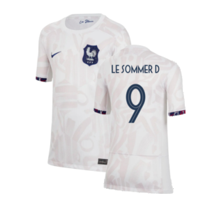 2023-2024 France WWC Away Shirt (Kids) (Le Sommer D 9)