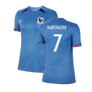 2023-2024 France WWC Home Shirt (Ladies) (Karchaoui 7)
