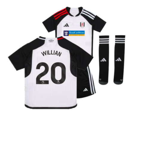 2023-2024 Fulham Home Mini Kit (Willian 20)