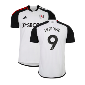 2023-2024 Fulham Home Shirt (Mitrovic 9)