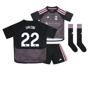 2023-2024 Fulham Third Mini Kit (Iwobi 22)