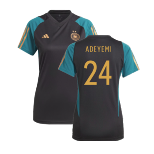 2023-2024 Germany Training Shirt (Black) - Ladies (Adeyemi 24)