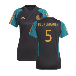 2023-2024 Germany Training Shirt (Black) - Ladies (BECKENBAUER 5)