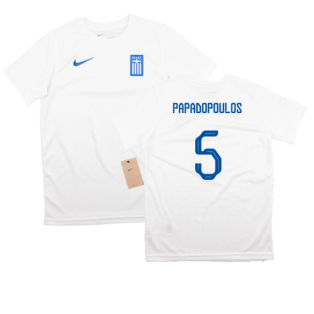 2023-2024 Greece Away Shirt (Kids) (PAPADOPOULOS 5)