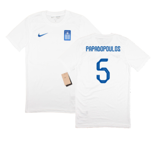 2023-2024 Greece Away Shirt (PAPADOPOULOS 5)
