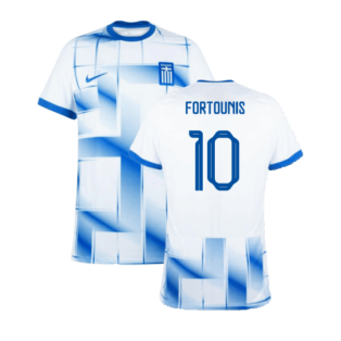 2023-2024 Greece Home Shirt (FORTOUNIS 10)