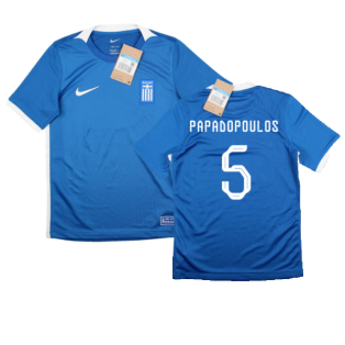 2023-2024 Greece Third Shirt (Kids) (PAPADOPOULOS 5)