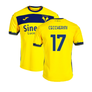 2023-2024 Hellas Verona Away Shirt (CECCHERINI 17)