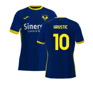 2023-2024 Hellas Verona Home Replica Shirt (HRUSTIC 10)