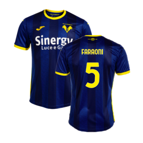 2023-2024 Hellas Verona Home Shirt (FARAONI 5)