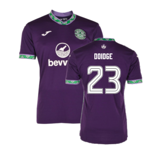 2023-2024 Hibernian Away Shirt (Doidge 23)
