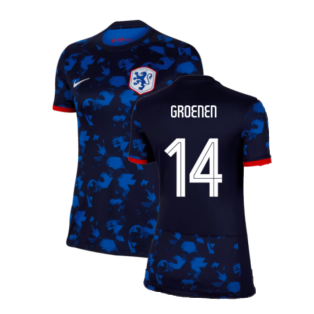 2023-2024 Holland WWC Away Shirt (Ladies) (Groenen 14)