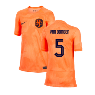 2023-2024 Holland WWC Home Shirt (Kids) (Van Dongen 5)