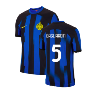 2023-2024 Inter Milan Authentic Home Shirt (Gagliardini 5)