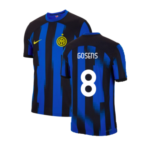 2023-2024 Inter Milan Authentic Home Shirt (Gosens 8)