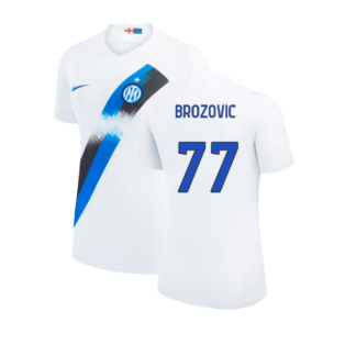 2023-2024 Inter Milan Away Shirt (Womens) (Brozovic 77)
