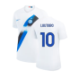 2023-2024 Inter Milan Away Shirt (Womens) (Lautaro 10)