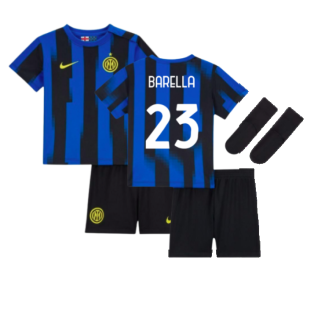 2023-2024 Inter Milan Home Baby Kit (Barella 23)