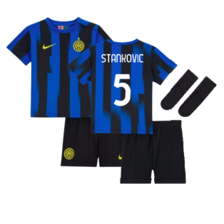 2023-2024 Inter Milan Home Baby Kit (Stankovic 5)
