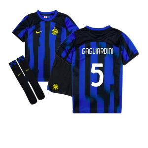2023-2024 Inter Milan Home Mini Kit (Gagliardini 5)