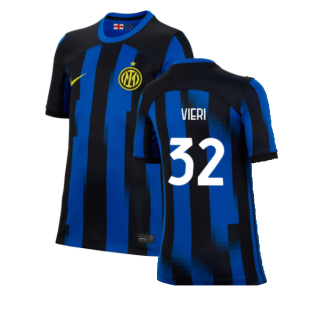 2023-2024 Inter Milan Home Shirt (Kids) (Vieri 32)