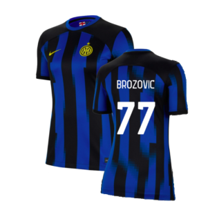 2023-2024 Inter Milan Home Shirt (Womens) (Brozovic 77)