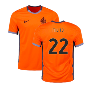 2023-2024 Inter Milan Third Shirt (Milito 22)