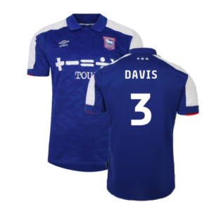 2023-2024 Ipswich Town Home Shirt (Davis 3)